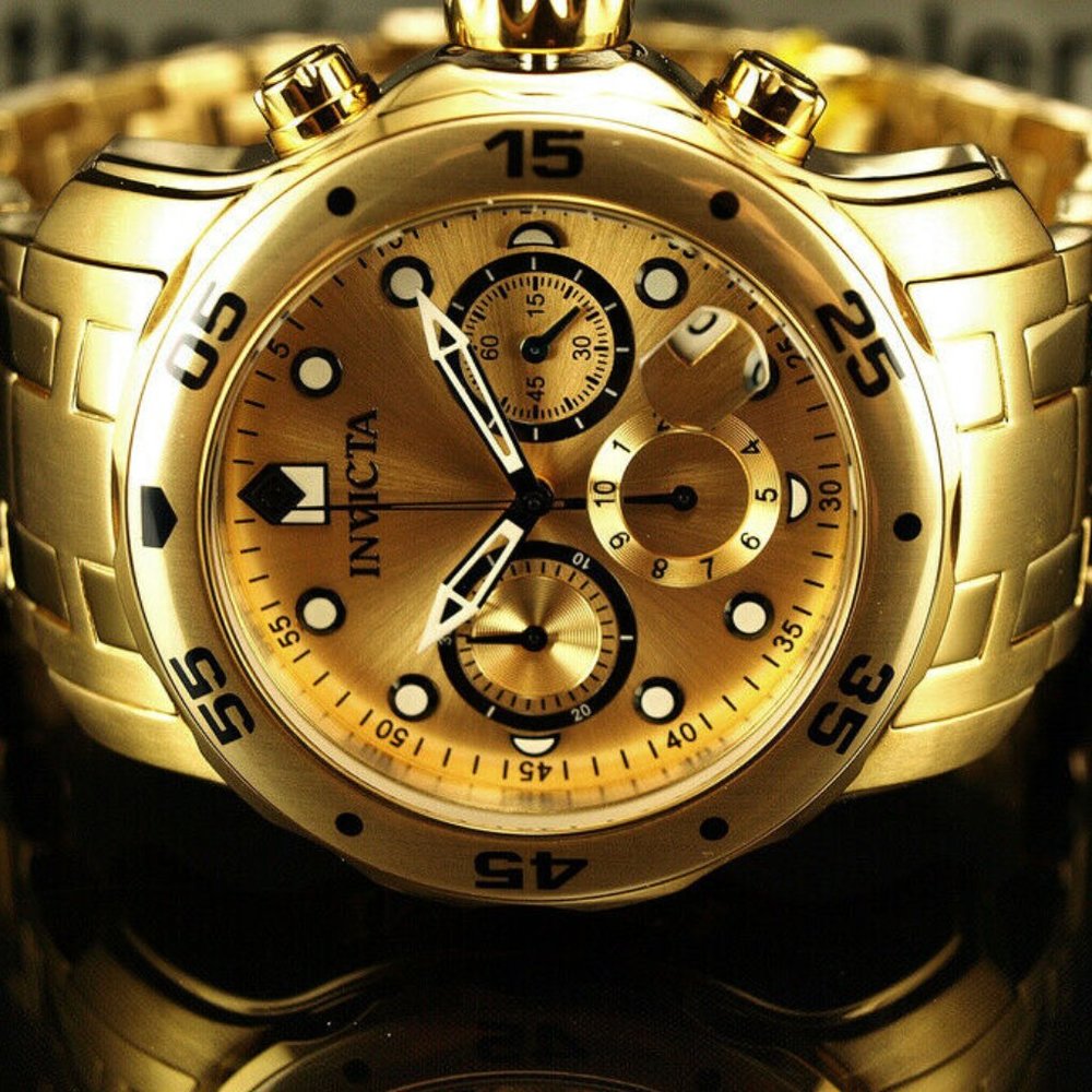 Invicta 18k Professional Diver Men's Watch! w/ box